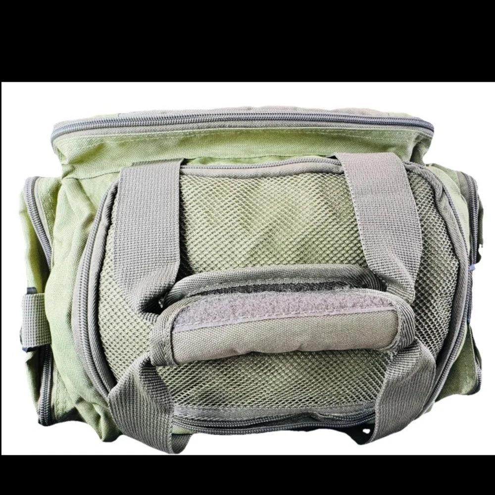 Cabela’s Catch-All Gear Bag‎ Olive Green Water Resistant 21L Utility Duffel